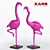 KARE Sculpted Flamingo Decor 3D model small image 1