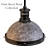 Urban Industrial Pendant Lighting 3D model small image 1