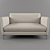 Modern Flatiron Sofa: Contemporary Design for Stylish Living 3D model small image 2