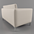 Modern Flatiron Sofa: Contemporary Design for Stylish Living 3D model small image 3