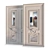 Stylish Solid Wood Doors by Winwood 3D model small image 1