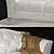 Luxurious Upholstered Sofa Legs 3D model small image 3