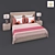Cozy Haven Bed 3D model small image 2