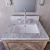 Herringbone Powder Vanity: Elegant and Functional 3D model small image 3