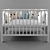 Ikea Sundvik Baby Bed - Stylish and Functional 3D model small image 2
