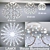 LAMOI LED Ceiling Light: Elegant and Efficient 3D model small image 1