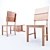 Classic Wooden Chair 3D model small image 2