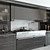 Stunning Scavolini Baccarat Kitchen - Sleek Black Design 3D model small image 3