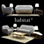 Modern Home Furnishings: Baltazar II, Elia, Klio, Pip, Icone 3D model small image 1