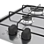 Zanussi ZGG 35214XA: Compact Built-In Gas Hob 3D model small image 2