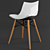 Sleek Shell P831WR Chair 3D model small image 2