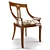 Elegant Puccini Ciliegio Chair - Polys: 3,546 - Verts: 3,584 3D model small image 1