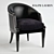 Elegant Ralph Lauren Duchess Chair 3D model small image 1