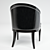 Elegant Ralph Lauren Duchess Chair 3D model small image 2