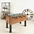 Ultimate Foosball Lounge Table 3D model small image 1
