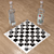 Sturdy Checkers Set 3D model small image 1