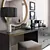 Modern Dressing Table: Sleek and Stylish 3D model small image 3