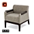 Dandy Lounge Chair: Stylish Comfort 3D model small image 1