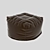 Designer-inspired Pouf - Classic & Stylish 3D model small image 1