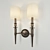 Modern Abington Wall Sconce 3D model small image 2