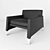 Elegant Brera Sofa by Alberta Salotti 3D model small image 1