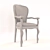 Vintage Distressed Chair 3D model small image 2