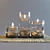 Title: Elegant Candle Set for Decor 3D model small image 1