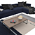 BoConcept Cenova Set: Sleek and Stylish Contemporary Living Collection 3D model small image 2