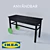 Functional ANVÄNDBAR Bench - IKEA 3D model small image 1