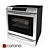 Samsung 30" Electric Range: Ultimate Kitchen Tech 3D model small image 1