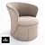 Luxury Fendi Chair: Exquisite Elegance 3D model small image 1