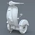 Vespa Segway Electric Scooter 3D model small image 3