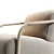 Sleek Corona Chair: Thonet 2001 3D model small image 2