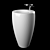 Laufen ILBAGNOALESSI ONE KARTELL: Stunning Freestanding Washbasin 3D model small image 1