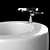 Laufen ILBAGNOALESSI ONE KARTELL: Stunning Freestanding Washbasin 3D model small image 3