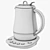 Sleek Stainless Electric Kettle 3D model small image 3