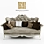 Italian Elegance: MORELLO GIANPAOLO Sofa 3D model small image 2