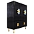 Jonathan Adler Crawford Cabinet 3D model small image 1