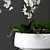 Elegant Phalaenopsis Orchid Set 3D model small image 3