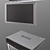 Luxurite Kitchen TV- LFV15: TV & DVD Combo for Luxurious Kitchen Entertainment 3D model small image 2