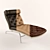 Minimalist AV72 Lounge Chair by Arne Vodder 3D model small image 2