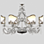 Elegant Versailles Chandelier 3D model small image 1