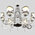 Elegant Versailles Chandelier 3D model small image 3