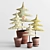 Title: Tilda's Textile Christmas Trees 3D model small image 1