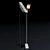 Wireless Elegance: Haim Evgi Floor Lamp 3D model small image 2