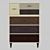 Versatile 6-Drawer Wardrobe in Multiple Colors 3D model small image 2