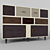 Greyson Multi-drawer Console: Stylish Storage Solution 3D model small image 1