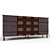 Vanda 7-drawer Dresser: Colorful & Stylish Storage 3D model small image 1