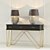 Stylish Madison Console Table 3D model small image 1