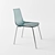 Stosa Luce: Modern Metal Kitchen Chair 3D model small image 2